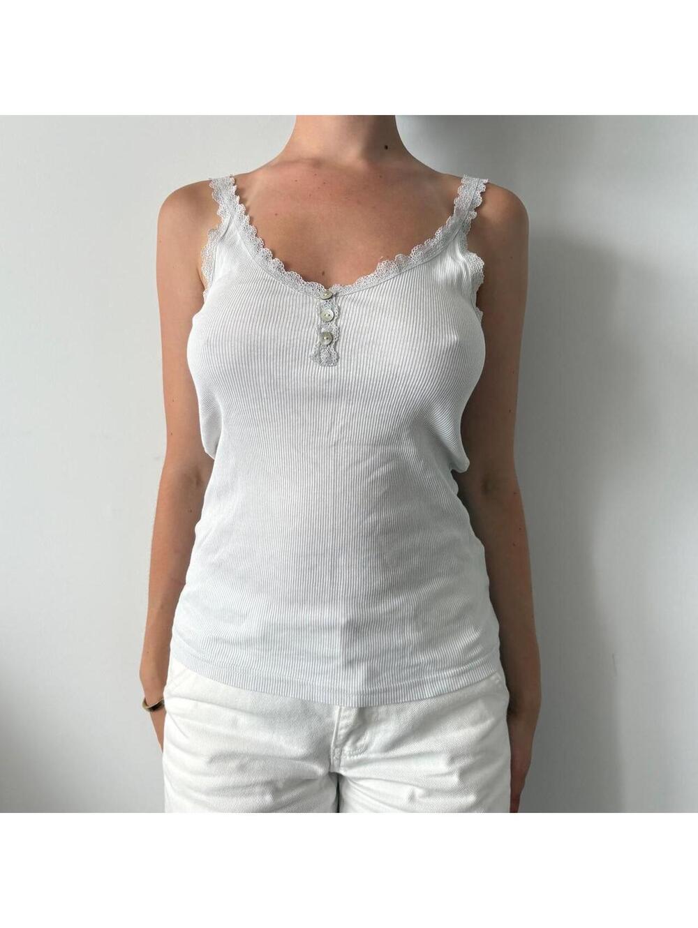 Women's White Tank